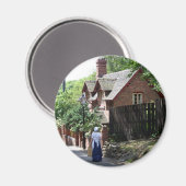 VICTORIAANS ENGLAND MAGNEET (Voorkant / Achterkant)