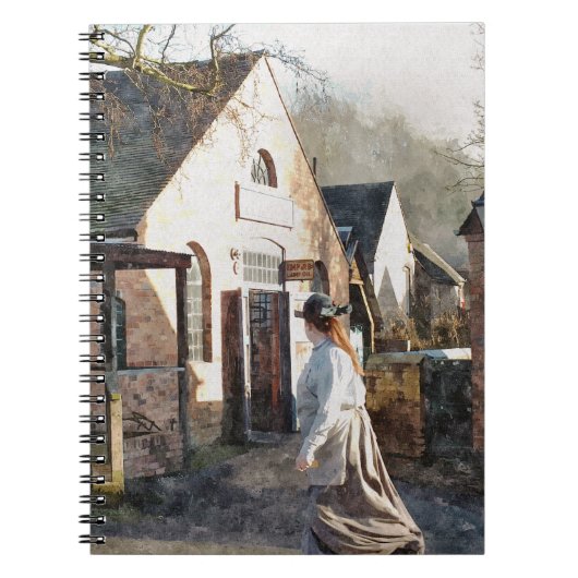 VICTORIAANS ENGLAND NOTITIEBOEK (Voorkant)