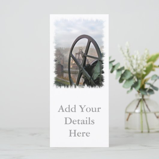 VICTORIAANS ENGLAND RACK KAARTEN (Staand voorkant)