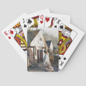 VICTORIAANS ENGLAND-SPEELKAARTEN POKERKAARTEN (Achterkant)