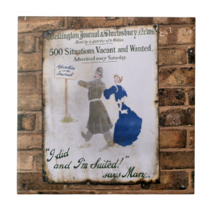 VICTORIAANS ENGLAND TEGELTJE