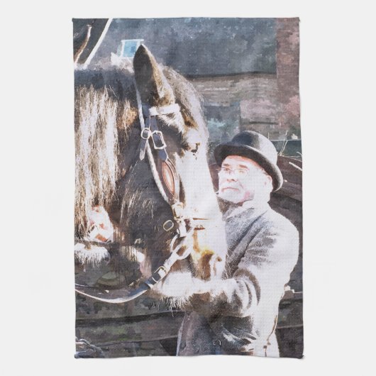 VICTORIAANS ENGLAND THEEDOEK (Verticaal)