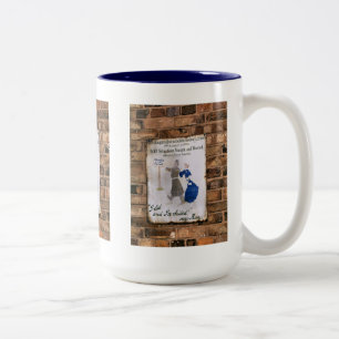 VICTORIAANS ENGLAND TWEEKLEURIGE KOFFIEMOK