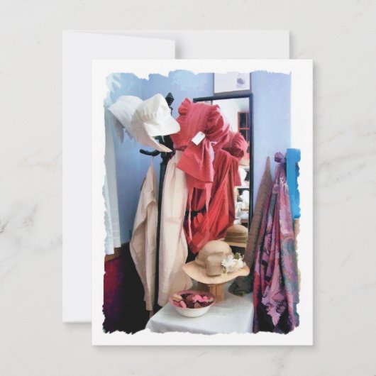 VICTORIAANS ENGLAND-uitnodiging (Voorkant)