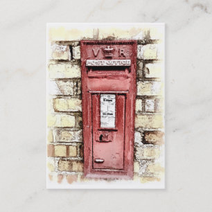 VICTORIAANS ENGLAND VISITEKAARTJE