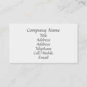 VICTORIAANS ENGLAND VISITEKAARTJE (Achterkant)