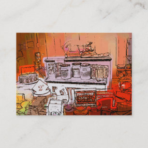 VICTORIAANS ENGLAND VISITEKAARTJE