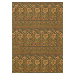 Victoriaans Era 1870 Butterflies & Flowers Patroon Tafelkleed
