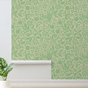 Victoriaans Era Bloemen Blad Chintz Print Patroon Behang