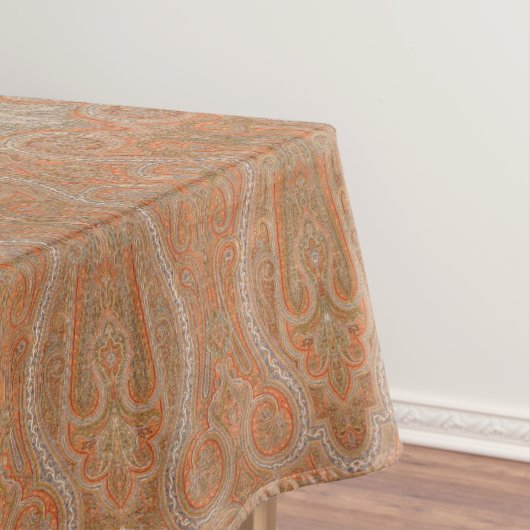  Victoriaans Era Boho Paisley Pattern Tafelkleed (Voorbeeld)