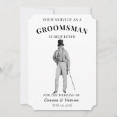 Victoriaans Era bruidsmeisjes Kaart (Voorkant)