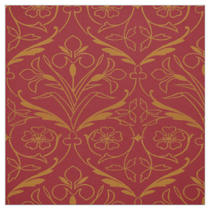  Victoriaans Era Thomas Crane Floral Pattern Stof