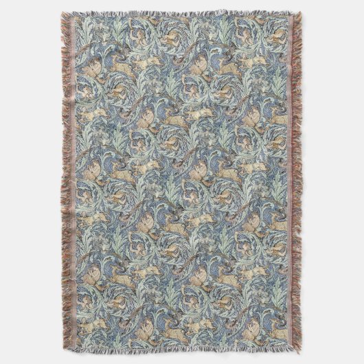  Victoriaans Era Wood Notes van Walter Crane Deken (Voorkant Verticaal)