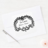 Victoriaans ex-Libris Boekplaat Stickers (Envelop)