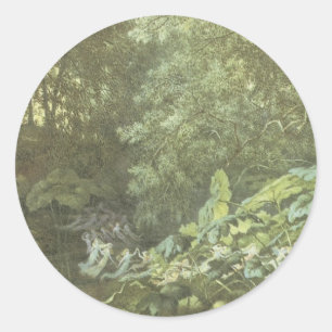 Victoriaans Faerie Sticker - Forest Fae