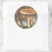 Victoriaans Faerie Sticker - Mushroom (Tas)