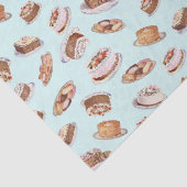  Victoriaans Fancy cakes en snoeppatroon Tissuepapier (Detail)