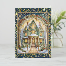  Victoriaans Feest Kaart