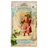 Victoriaans feestdag klein cadeauzakje (Voorkant)