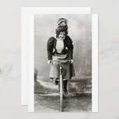 Victoriaans fietsenride Kaart (Voorkant / Achterkant)