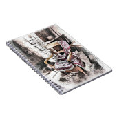 VICTORIAANS FIRESIDEVOORZITTER NOTITIEBOEK (Rechterzijde)