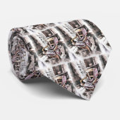 VICTORIAANS FIRESIDEVOORZITTER STROPDAS (Opgerold)