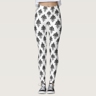 Victoriaans Floral Leggings