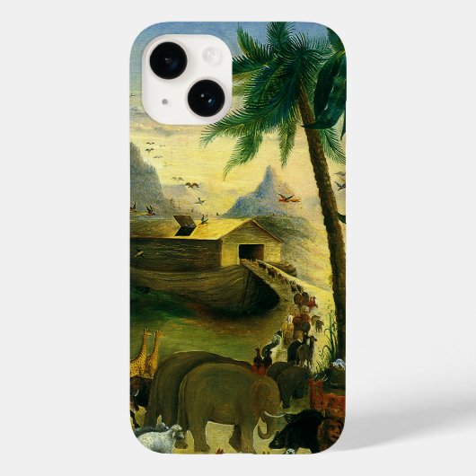  Victoriaans Folk Art, Noah's Ark van Hidley Case-Mate iPhone Case (Achterkant)