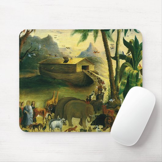  Victoriaans Folk Art, Noah's Ark van Hidley Muismat (Met muis)