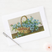 Victoriaans Forget-Me-Not Blossoms Sticker (Envelop)