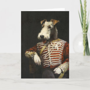 Victoriaans Fox Terrier Kaart