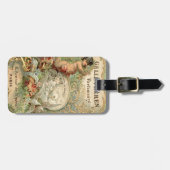 /Victoriaans Frans label Bagagelabel (Voorkant horizontaal)