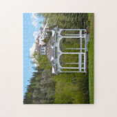 Victoriaans Gazebo, Silverton, Colorado Jigzaag Pu Legpuzzel (Verticaal)