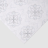 Victoriaans geïnspireerd weefselpapier tissuepapier (Detail)