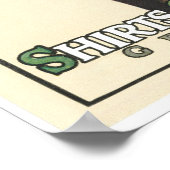 Victoriaans Gentleman en Shirten Art Print Poster (Hoek)