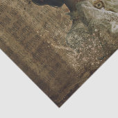 Victoriaans Ghost Lady-in-Waiting Tissuepapier (Detail)