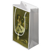 Victoriaans gothic Fairy Gift Bag Klein Cadeauzakje (Voorkant Gekanteld)