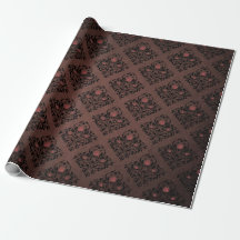 Victoriaans Gotische Rozen Damask Shabby