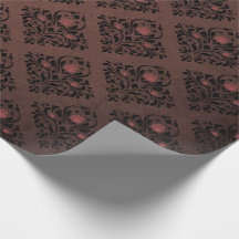 Victoriaans Gotische Rozen Damask Shabby