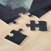 Victoriaans gotische steampunk elegante dame legpuzzel (Zijkant)