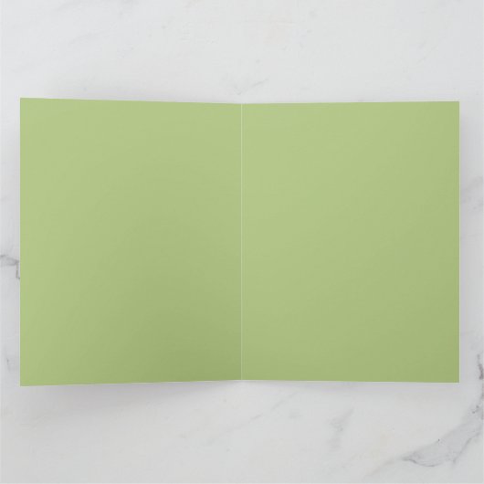 Victoriaans Groene Ivy Groei op Trellis Bedankkaart (Binnen)