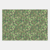 Victoriaans  Groene Ivy Groei op Trellis Inpakpapier Vel (Voorkant)