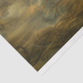  Victoriaans hagedis Lady Decoupage Tissuepapier (Detail)