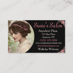 Victoriaans  Hair Salon Beauty Visitekaartje