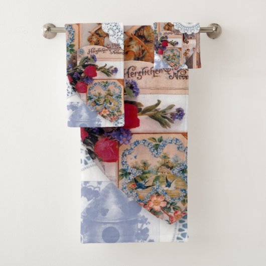 Victoriaans handdoekset bad handdoek (Insitu)