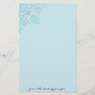 Victoriaans hoek motif — banketbakkerij briefpapier