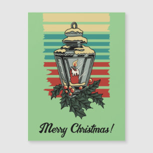  Victoriaans Holly Decorated Street Lamp