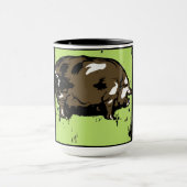 Victoriaans houtsnijvarkens op Mok (Midden)