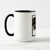 Victoriaans houtsnijvarkens op Mok (Links)