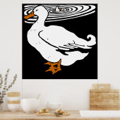 Victoriaans houtsnipvee poster (Keuken)